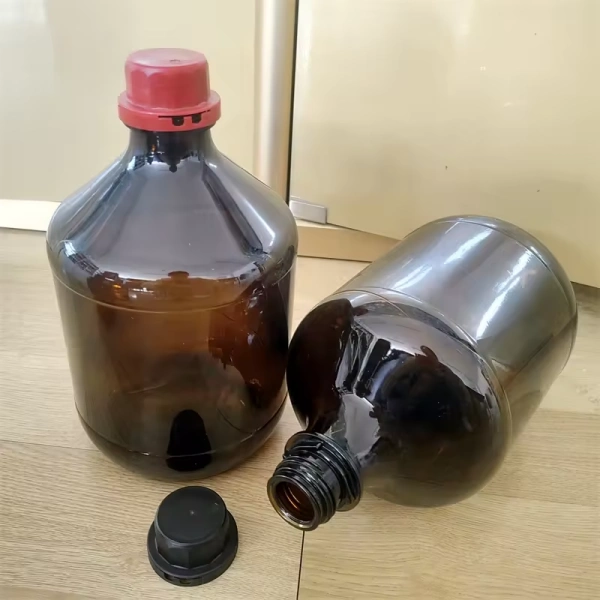 2.5L amber chemicals bottle