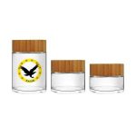 Wholesale 1oz 2oz 3oz 4oz Dry Cannabis Flower Jar W/ Bamboo CRC Cap | Eaglebottle