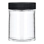 Wholesale Child Resistant Thick Wall Cr Glass Jar 2 4 8 10oz Straight Sided Rounded Glass Container For 3.5g Flowers | Eaglebottle