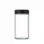 Wholesale Child Resistant Thick Wall Cr Glass Jar 2 4 8 10oz Straight Sided Rounded Glass Container For 3.5g Flowers | Eaglebottle