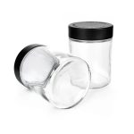 Wholesale 3 Oz 4 Oz Factory Storage Bottles Clear Stash Jars Food Storage Child Resistant Container With Airtight Lid Amber Glass flower Jar | Eaglebottle