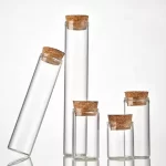 Wholesale Wholesale 10ml Borosilicate Glass Test Tube Vial Cork Stopper Custom 30ml 40ml 50ml 60ml 80ml 100ml Clear Tubular Vial | Eaglebottle