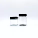 Wholesale Empty Clear Round Canned Food Glass Jar 100ml 200ml 350ml 500ml Honey Jam Jar Glass Chili Sauce Bottles With Deep Metal Lid | Eaglebottle