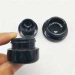 Wholesale Glass Baller Jar Food Grade Smell Proof Oil Solid Black UV Glass Jar 5ml 9ml 1 Gram Concentrate Container with Black Child Resistant Lid | Eaglebottle