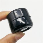 Wholesale Glass Baller Jar Food Grade Smell Proof Oil Solid Black UV Glass Jar 5ml 9ml 1 Gram Concentrate Container with Black Child Resistant Lid | Eaglebottle