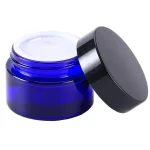 Wholesale Custom Mini 10ml 15ml 30ml Amber Clear Blue Black Glass Lip Balm Containers Cosmetic Cream Jars 5g 0.5oz Skincare Jar With Lid | Eaglebottle