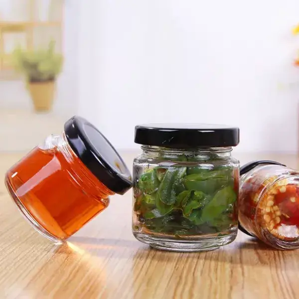 Glass Pickles Jar