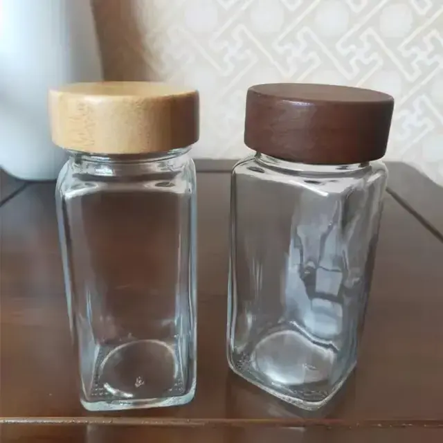 Glass Spice Jars