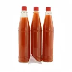 Wholesale Custom Glass Tabasco Bottle 3 oz Clear Glass Hot Sauce Woozy Bottles With Small Opening 13-415 Red PP Plastic Caps | Eaglebottle