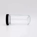 Wholesale 8oz Tall Straight-sided Clear Paragon Glass Jar For Storage Spices Jar With Lid | Eaglebottle