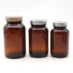 Wholesale Pharmaceutical 30ml 60ml 100ml 200ml 500ml Glass Pill Bottle Wide Mouth Amber Glass Tablet Jar For Pill Capsule Packaging | Eaglebottle