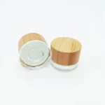 Wholesale 5ml 7ml 9ml Transparent Glass Concentrate Jar With Bamboo Child Resistant Lid | Eaglebottle