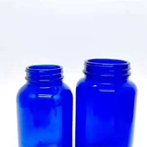 60ml -1L Clear Amber Blue Packer/ Pill/Vitamin Glass Bottle W/ Cap