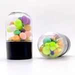 Wholesale In Stock 120ml Child Resistant Glass Dome Jar High Quality Glass Material Child Resistant Bottle | Eaglebottle