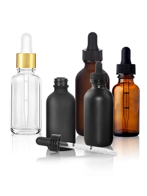 10ml -100ml Essential Oil Dropper Bottle W/ Cap