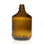 Wholesale 2.5L Amber Glass Bottle W/ Tamper-Evident Cap | Eaglebottle