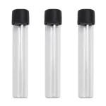 Wholesale 115mm Pre Roll Tube and Cap Builder Glass Tubes with Child Resistant Cap | Eaglebottle