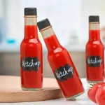 Wholesale Hot Sauce Chilli Glass Bottle Empty 5oz 8oz 150ml 250ml round Salad Dressing Ketchup Bottle with Screw Cap Lids | Eaglebottle