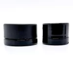 Wholesale Round Black UV Glass Cannabis Concentrate Jar 3ml 5ml 7ml 9ml | Eaglebottle